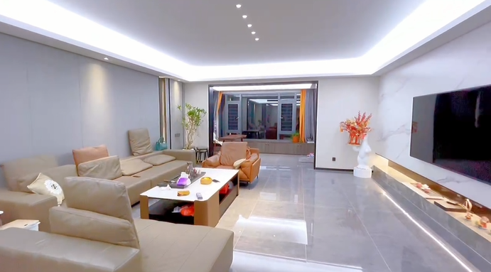 實(shí)景案例 | 198㎡現(xiàn)代風(fēng)，建議直接Ctrl C+Ctrl V !